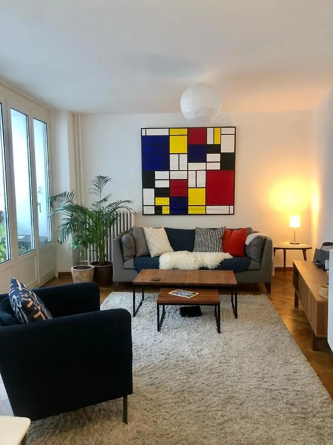 Beautiful Square View Apartment In Central Ginevra Svizzera